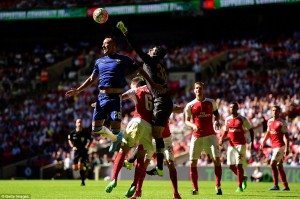 من لقاء ارسنال وتشيلسي